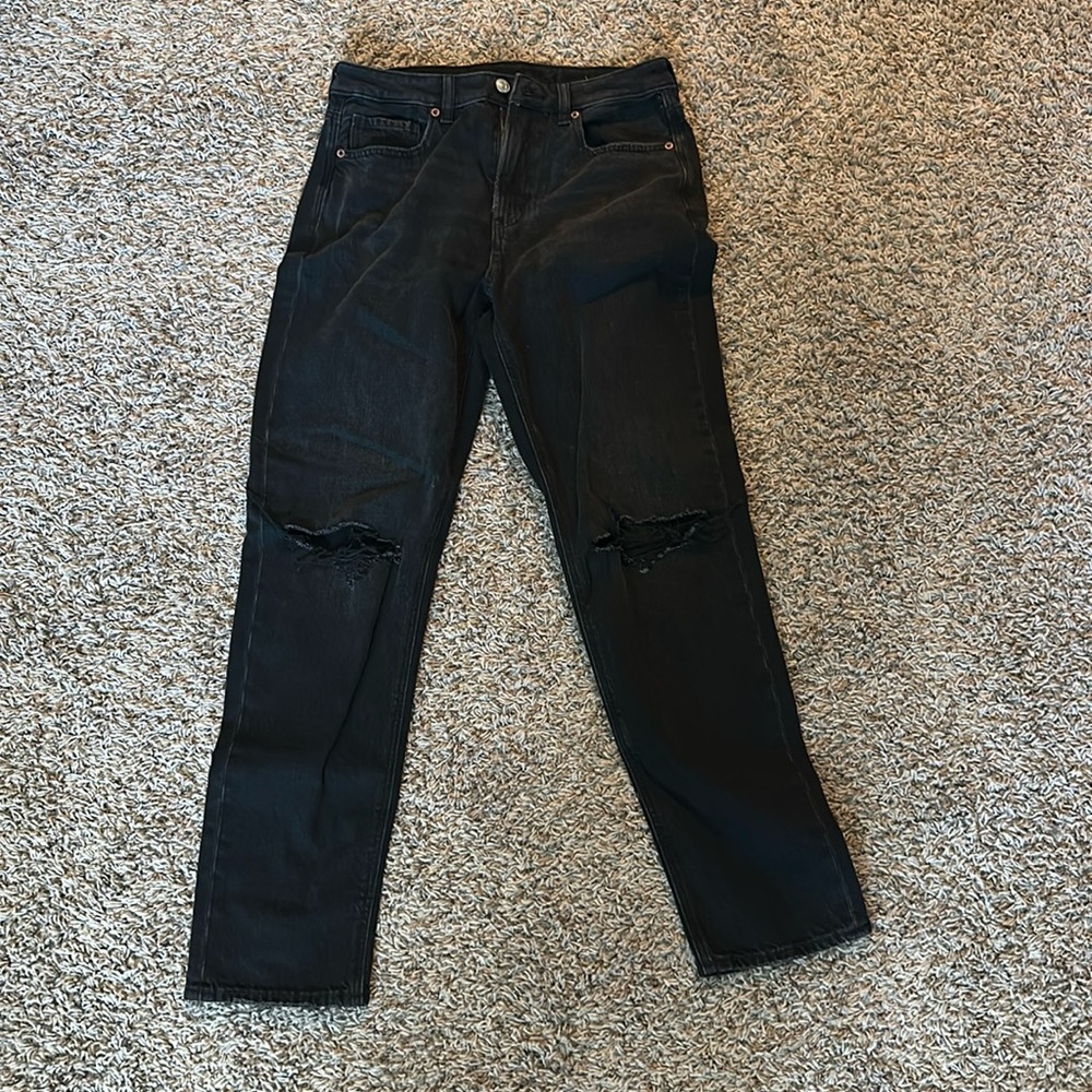 American Eagle Mom Jean Strigid